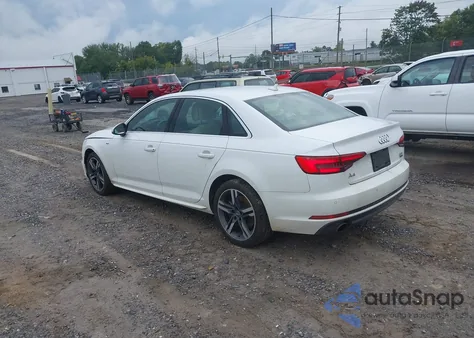 2017 Audi A4 2.0T Premium из США, поврежденный, VIN WAUENAF45HN064957